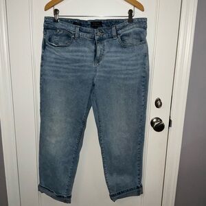 Talbots Blue Washed Boyfriend on Jeans